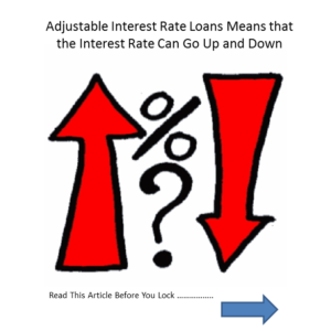 Mortgage Adjustable Interest Rate Loan