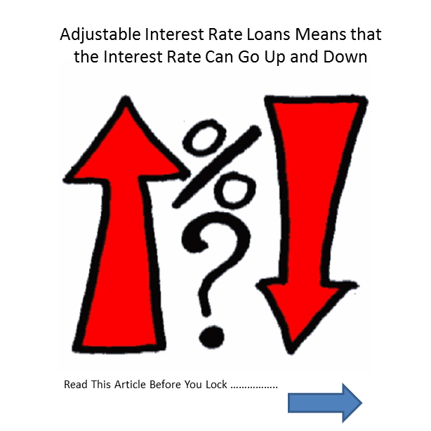 Mortgage Adjustable Interest Rate Loan