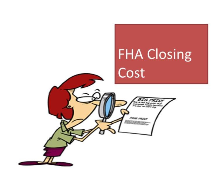 FHA Closing Cost Explained