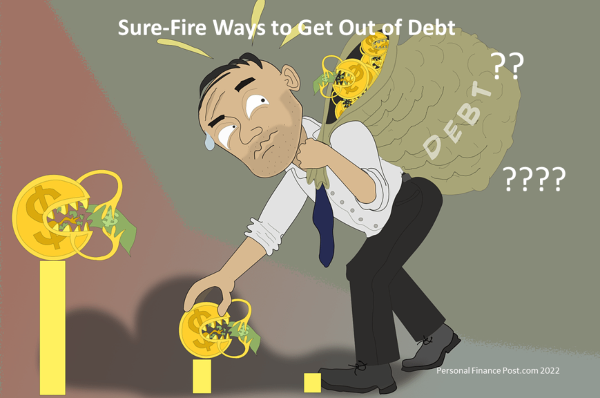 Sure Fire Ways To Get Out of Debt