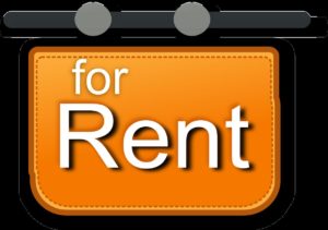 for rent, sign, rental